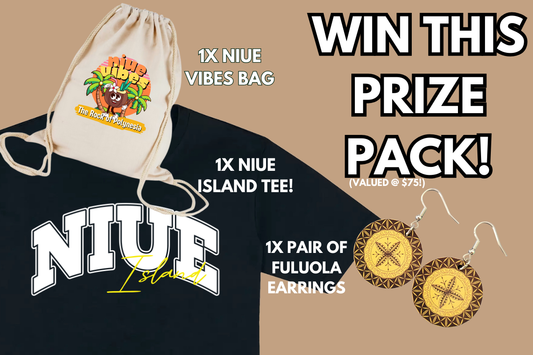 Win one of three Niue prize packs for Niue Language Week!