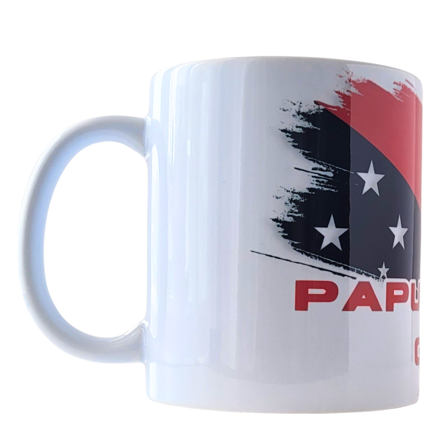 Pacific Island Flag Mugs - Samoa Tonga Niue Fiji Papua New Guinea