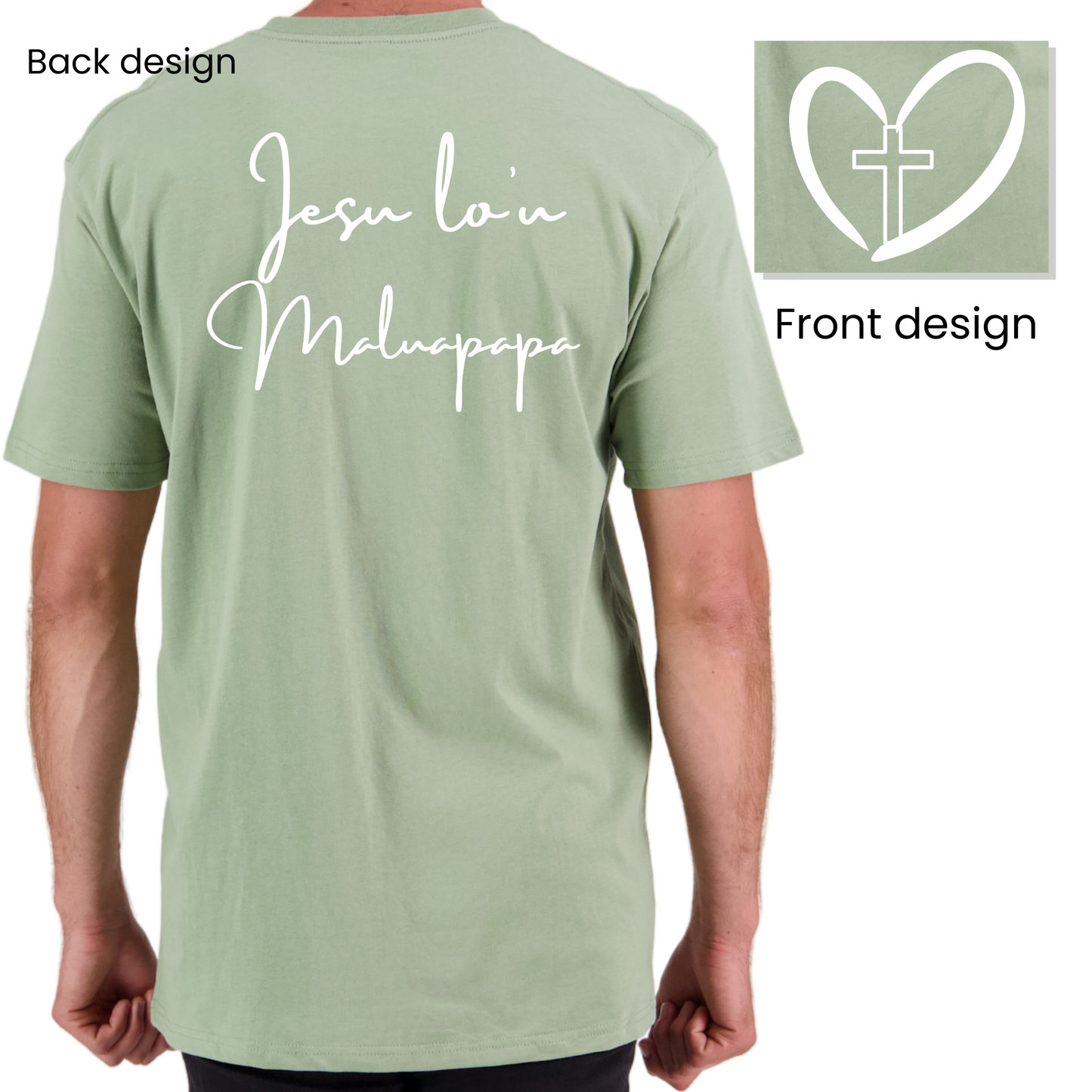 Iesu Lo'u Maluapapa Christian T-Shirt - S-5XL | Made To Order!