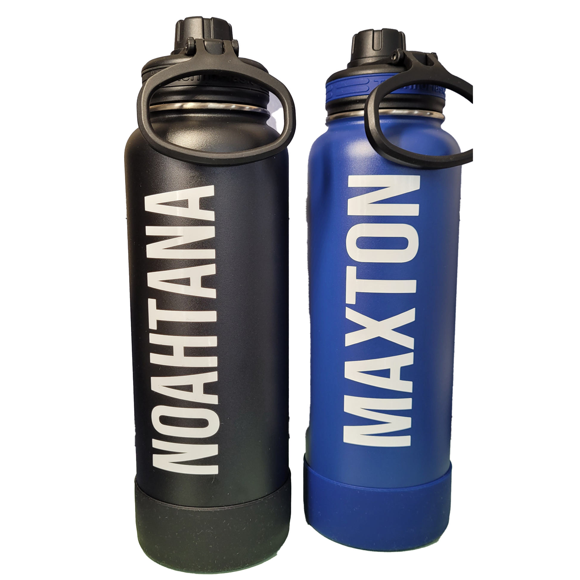Durable drink bottle labels. can be used for other things too. cars, trucks, boats. easy to apply. comes in many different sizes. matte look and feel. great for kids, and adults.