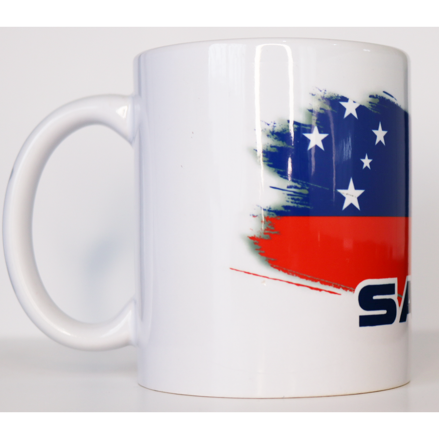 Island Flag Mugs - Samoa Tonga Niue Fiji